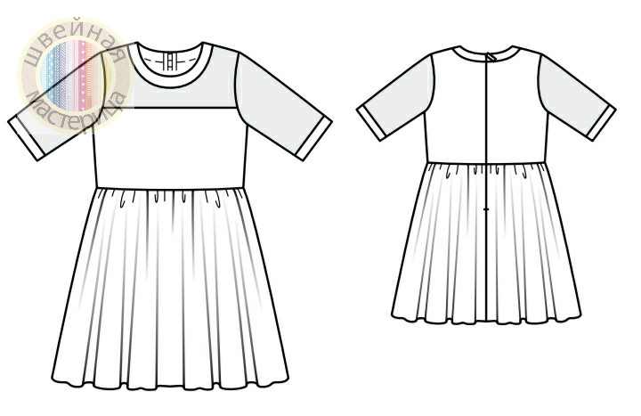 Chubby girl dress pattern