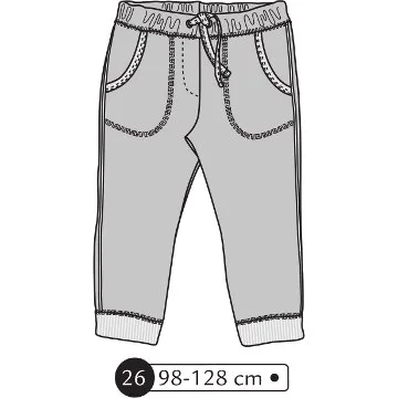 Детские бриджи (р. 86-92) — лист 2
