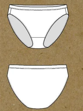 Женские трусы (размер XS,S,M,L) — лист 1