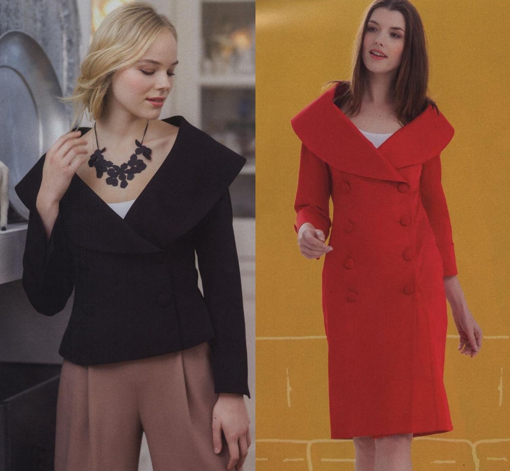 Скачать выкройку Платье и жакет (размер 34-54евро) №7062 в PDF бесплатно