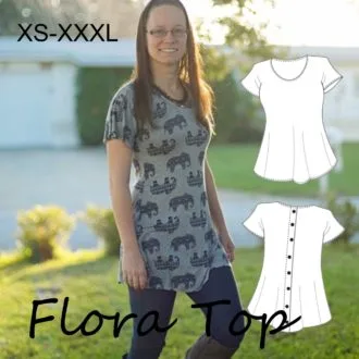 Женский трикотажный топ (размер XS-XXXL)