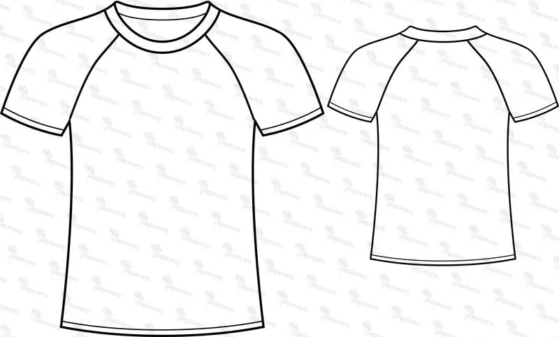 Мужская футболка с рукавами реглан (размер XS,S ,M ,L ,XL ,XXL ,XXXL) — лист 2