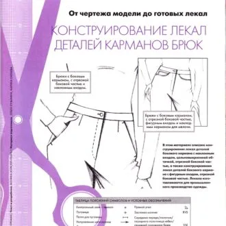 Конструирование карманов брюк (Ателье), подборка