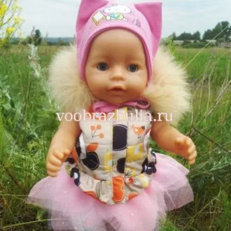 Жилетка для куклы Baby Born