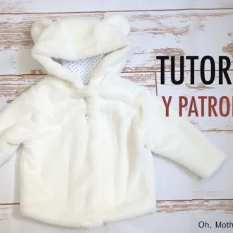 Детская шубка из искусственного меха (размер 1-7лет)