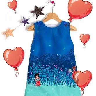 Платье-сарафан А-силуэта девчонкам