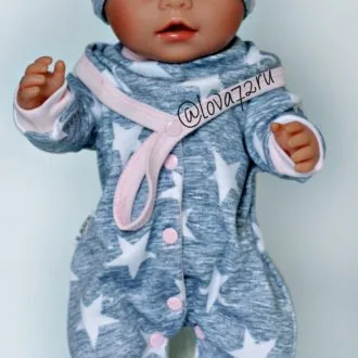 Слип для куклы Baby Born с капюшоном