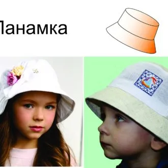 Детская панамка на размеры 44-54