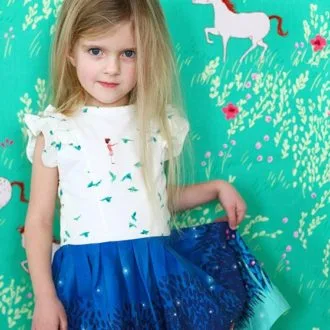 Платье для девочки 2-6 лет