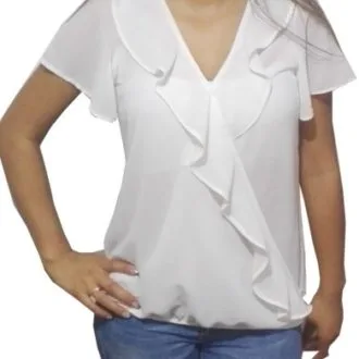 Запашная блузка XS–XL