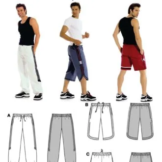 Мужские спортивные штаны в 3 вариантах (размер 44-60)