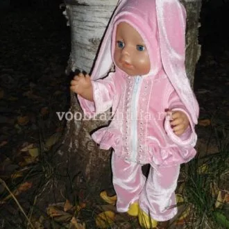 Костюм "Зайка" для куклы Baby Born