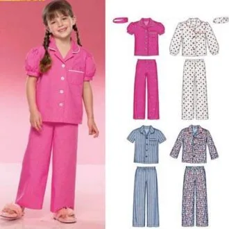 Детские пижамы из хлопка (размер 3-8лет)