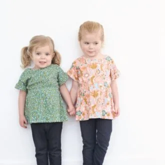 Туника для девочек (размер 2-7лет)