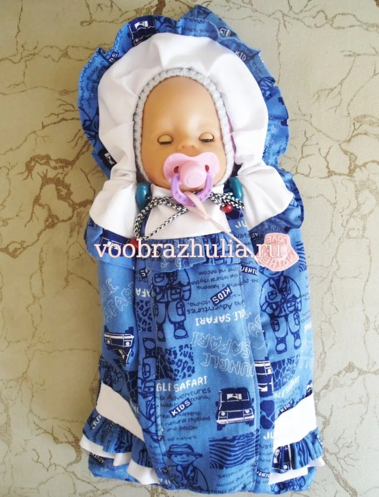 Конверт для куклы Baby Born — лист 1