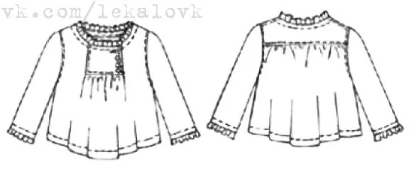 Блузка для девочки (р 3-6лет) — лист 2