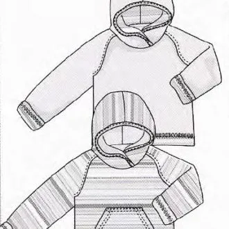 Худи с капюшоном, размеры 92-122 4-2009-14