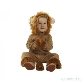 Детские новогодние костюмы (мишка, зайчик, лев)
