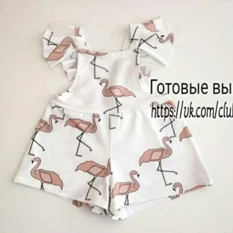 Комбинезон для девочки (р 6 мес - 3 года)