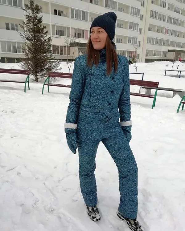 Женский утепленный комбинезон (размер 40-60) — лист 2