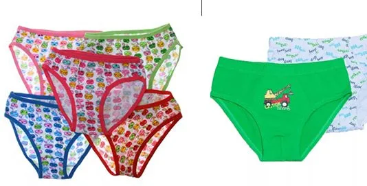 Нижнее белье для девочек и мальчиков — лист 4