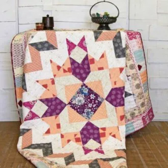 Лоскутное одеяло Mandala Dreams от Maureen Cracknell (Art Gallery Fabrics)