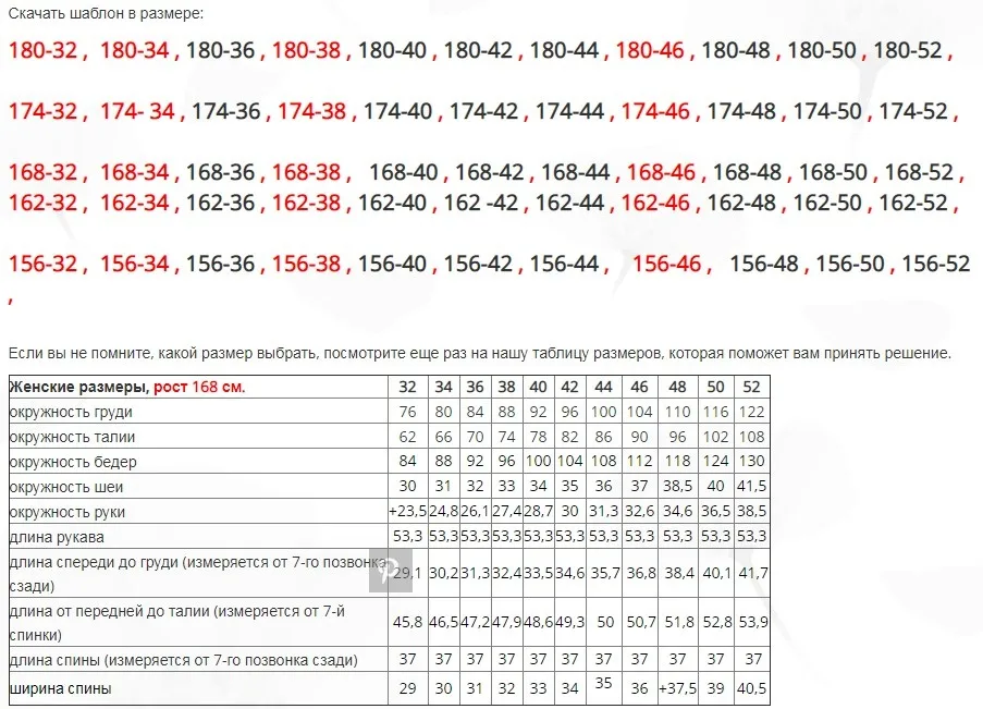 Женское платье с рукавом 3/4 (рост 180, 174, 168, 162, 156 Размеры 32- 52 евро) — лист 4