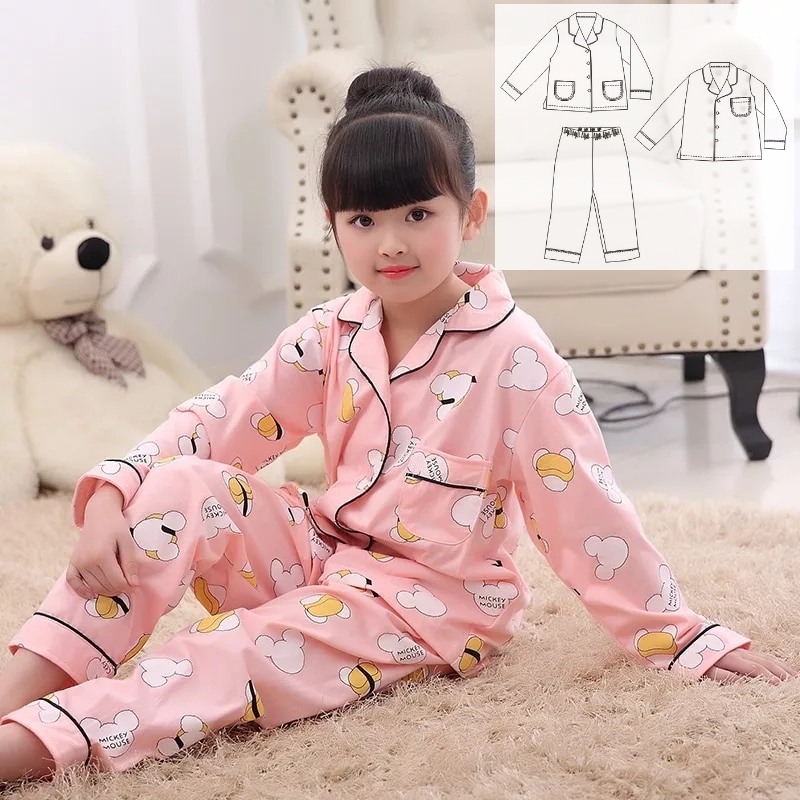 Выкройка пижамы кигуруми — Выкройки детской одежды