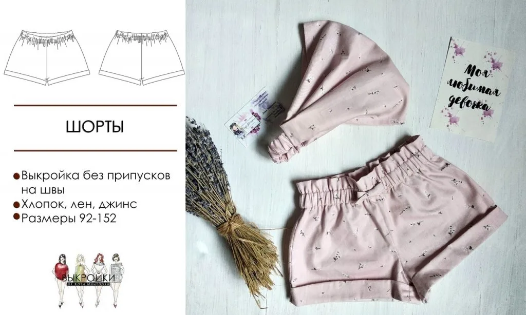 Дитячі шорти (розмір 92-152)