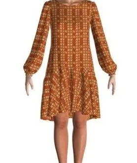 Женское платье с длинным рукавом (р XS – XL)