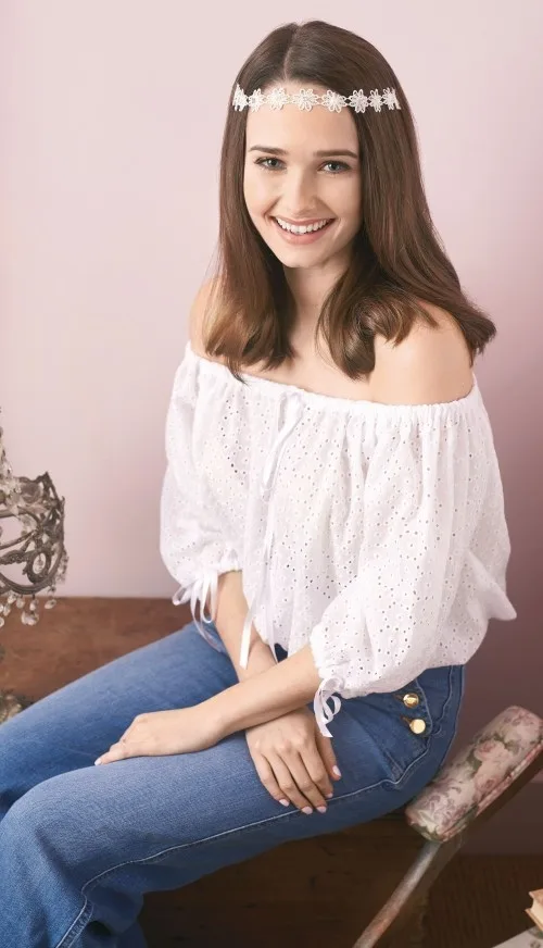 Блузка «Daisy», размеры S–M–L — лист 1