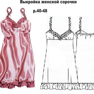 Сорочка из коллекции wiggle-dress