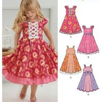 Наряды для девочек 3-8 лет