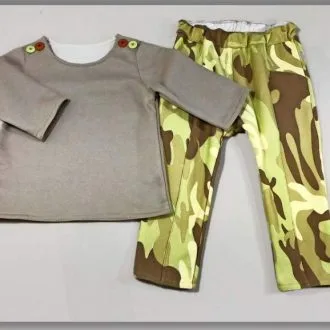 Шьём детский трикотажный костюм