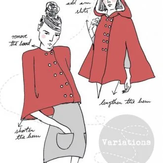 Кейп для женщин, размеры XS-L