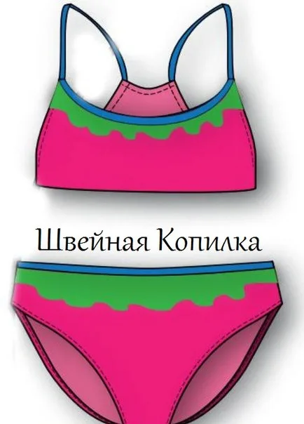 Пляжный комплект для девочки и подростка: купальник, шорты, бюстье, парео, рост 122–164 — лист 3