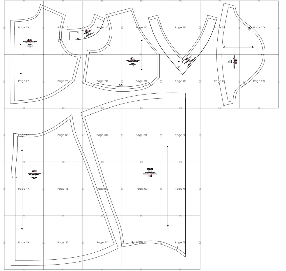 Платье женское р. XXS – 5XL. — лист 3