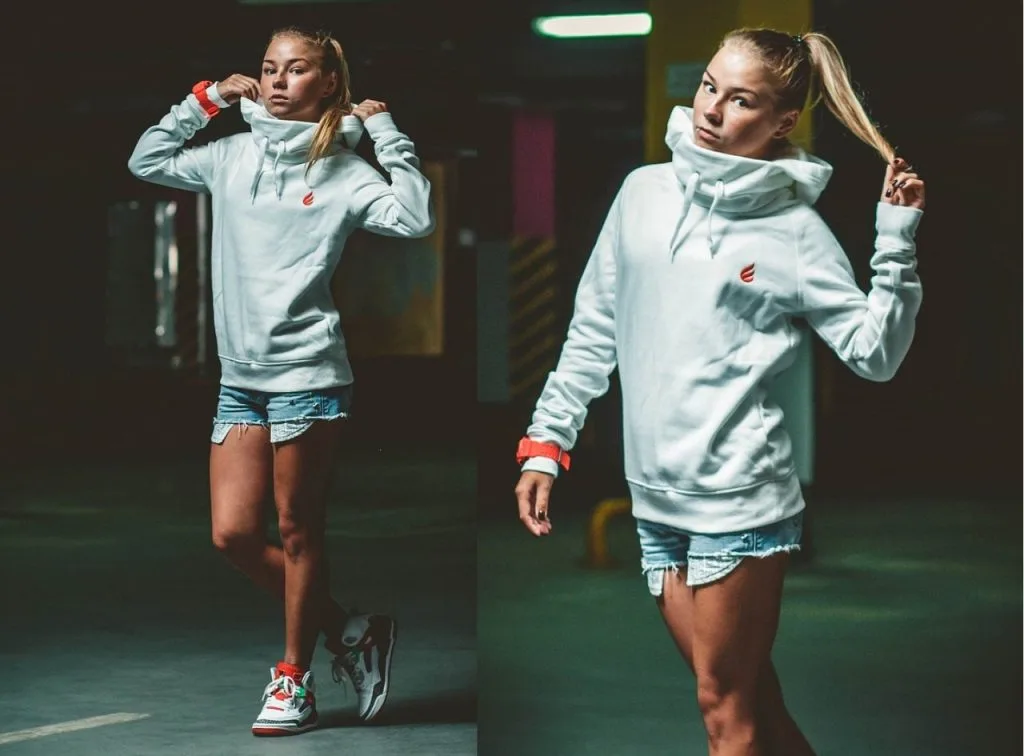 Худи с высоким воротником XS-XXL — лист 1