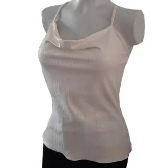 Блуза на бретелях с драпировкой, XS-XL