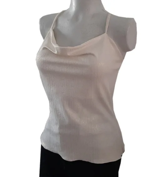 Блуза на бретелях с драпировкой, XS-XL — лист 1