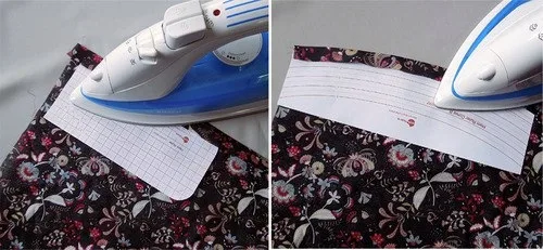Шаблон для підгинання низу виробу