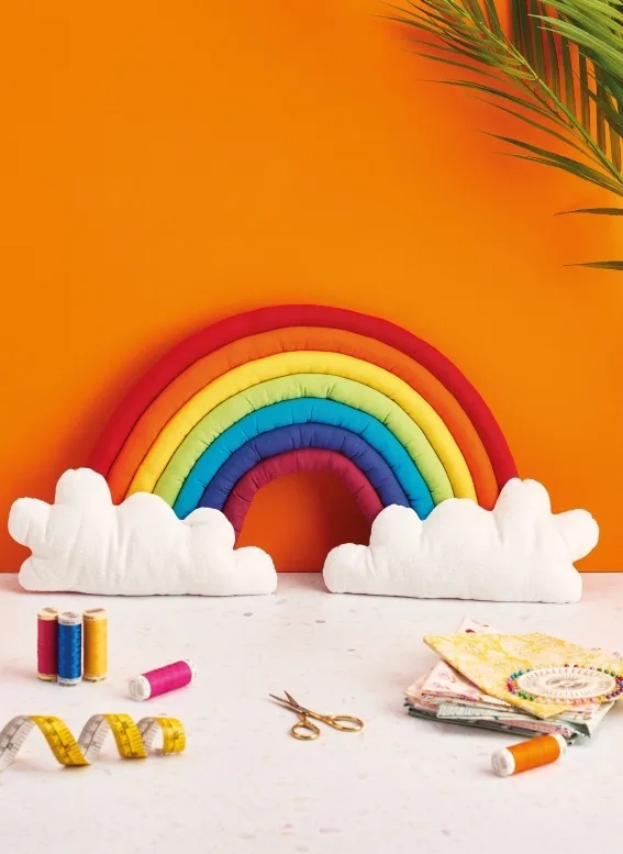 М'яка іграшка "Rainbow" хмара з веселкою