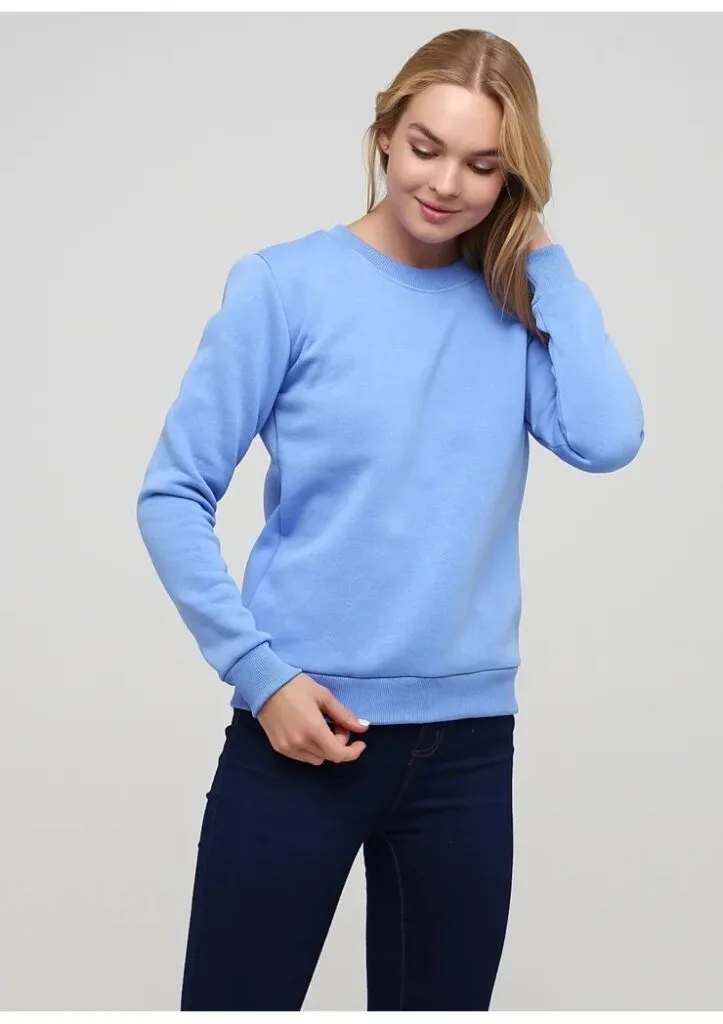 Базовый свитшот унисекс XS-XXXL — лист 1