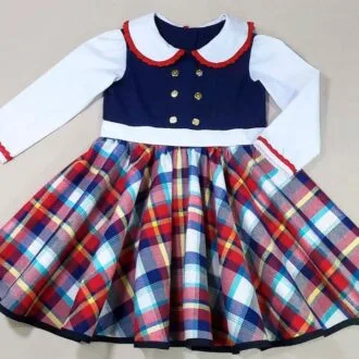 Выкройка детского платья на возраст 3-8лет + видео МК по пошиву