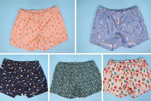 Мужские семейники на резинке, S-XL — лист 1