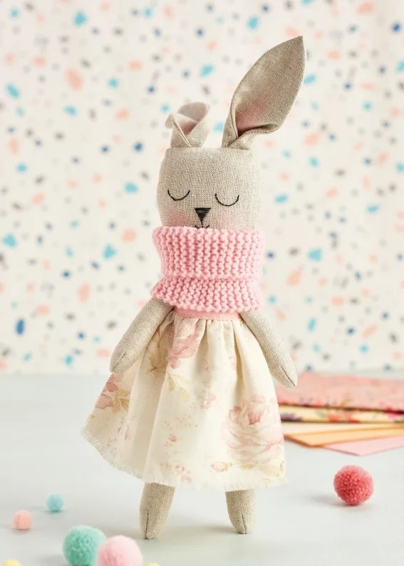 Мягкая игрушка «Winnie the rabbit» — кукла-зайка — лист 1