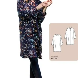 Женское платье со спущенным плечом (XS-XXL)