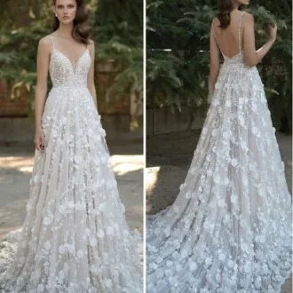 Шикарное свадебное или вечернее платье (36-56 eur)