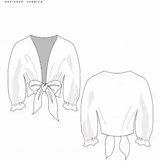 Женский топ с завязками (0-30 US)