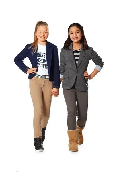 Трикотажний жакет для дівчаток (128-164)